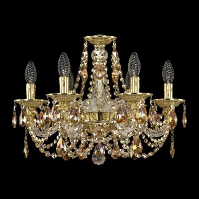 Подвесная люстра хрустальная Ivele Crystal 16106/6/165 G R777