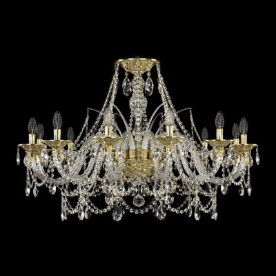 Подвесная люстра хрустальная Ivele Crystal 16111/12/360 G