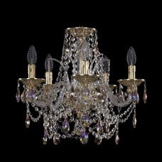 Подвесная люстра хрустальная Ivele Crystal 16111/5/141 G K801