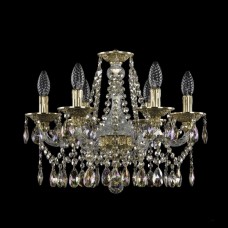 Подвесная люстра хрустальная Ivele Crystal 16113/6/165 G R801