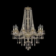 Подвесная люстра хрустальная Ivele Crystal 16115/10/240/h-86 G M801