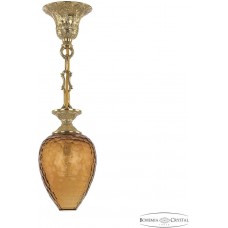 Подвесной светильник хрустальный 7003P/12 G Amber/H-1C