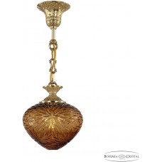 Подвесной светильник хрустальный 7003P/18 G Amber/H-1A
