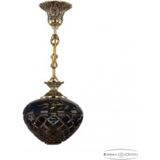 Подвесной светильник хрустальный 7003P/18 GB Amber-Blue/H-1B