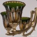 Торшер хрустальный 72009T/8/210 FP P2 U Amber-Green/H-1I FA1S