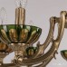 Торшер хрустальный 72009T/8/210 FP P Amber-Green/H-1H FA5S