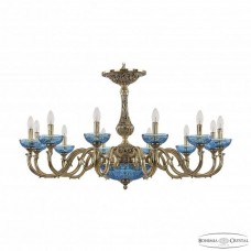 Подвесная люстра 72101P/12/360 GB P Aquamarine/M-1G