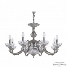 Подвесная люстра 72209P/8/210 Ni P Clear/M-1H