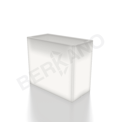 Кашпо Cubric 70*80 DB Snow White Light