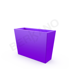 Кашпо Trapezio 70H DB Deep Violet