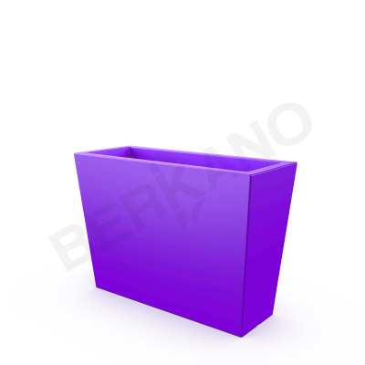 Кашпо Trapezio 70H DB Deep Violet