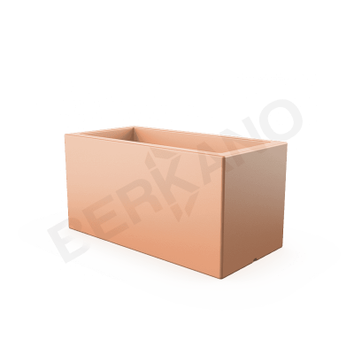 Кашпо Cubric 80*40 Terracotta