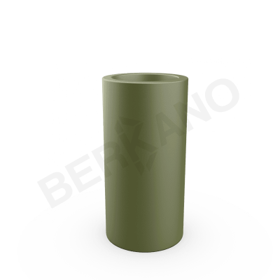 Кашпо Cilindro 80 DB Olive green