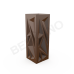Кашпо Icelandic Vertical DB Brown