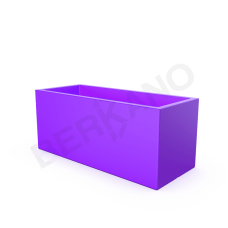 Кашпо Cubric 120*50 Deep Violet