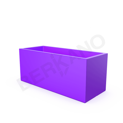 Кашпо Cubric 120*50 Deep Violet