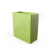 Кашпо Cubric 90*80 DB Spring Green