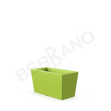 Кашпо Trapezio 42H DB Spring Green