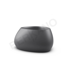 Кашпо Bend 60 Graphite Кашпо Bend 60 Graphite