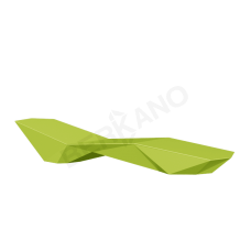 Шезлонг Quaro без подушек Spring Green Шезлонг Quaro без подушек Spring Green