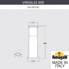 Ландшафтный фонарь FUMAGALLI VIRGILIO 500 DS3.563.000.WYF1R