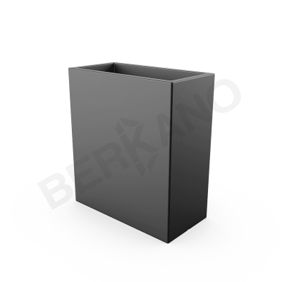 Кашпо Cubric 90*80 DB Coal Black