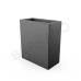 Кашпо Cubric 90*80 DB Coal Black