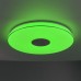 Потолочный светильник светодиодный RGB с Bluetooth-динамиком управлением смартфоном и пультом Light & Music CL703M100