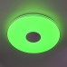 Потолочный светильник светодиодный RGB с Bluetooth-динамиком управлением смартфоном и пультом Light & Music CL703M101