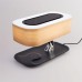 Светодиодная настольная лампа с регулировкой яркости, Qi+Bluetooth колонкой и беспроводным ЗУ CL803042