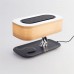 Светодиодная настольная лампа с регулировкой яркости, Qi+Bluetooth колонкой и беспроводным ЗУ CL803042