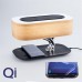 Светодиодная настольная лампа с регулировкой яркости, Qi+Bluetooth колонкой и беспроводным ЗУ CL803042