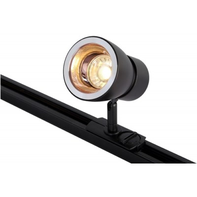 Трековый светильник однофазный 220V CLT 0.31 009 BL-GO