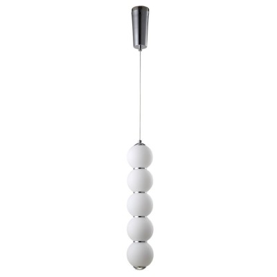 Подвесной светодиодный светильник DESI SP5 CHROME/WHITE