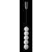 Подвесной светодиодный светильник DESI SP5 CHROME/WHITE