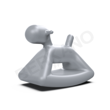 Собака-качалка Skippy 55 Concrete Gray