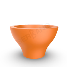 Кашпо Vetro 75 Orange