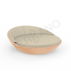 Шезлонг Riviera Terracotta / Bone Brown Шезлонг Riviera Terracotta / Bone Brown