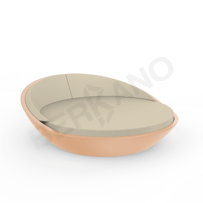 Шезлонг Riviera Terracotta / Bone Brown