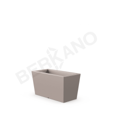 Кашпо Trapezio 42H DB Cappuccino