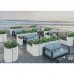 Кашпо Vittorio 40 DB Snow white Light