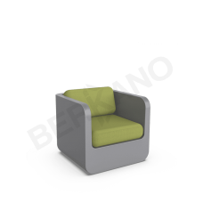 Кресло Grace с подушками Graphite / Green Кресло Grace с подушками Graphite / Green