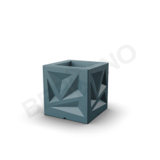 Кашпо Icelandic Cube DB Blue Pine