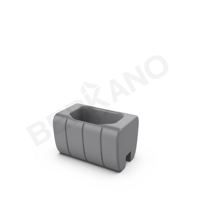 Кашпо-соединитель Y-seat longer DB Graphite