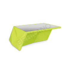 Стол Quaro со стеклом Spring Green Стол Quaro со стеклом Spring Green
