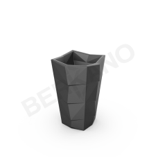 Кашпо Agava 70 Coal Black Кашпо Agava 70 Coal Black