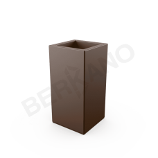 Кашпо Cubric 40*80 DB Brown Кашпо Cubric 40*80 DB Brown