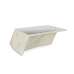 Стол Quaro со стеклом Bone Brown Стол Quaro со стеклом Bone Brown