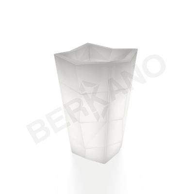 Кашпо Agava 100 DB Snow White Light