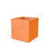 Кашпо Quarter 60 DB Orange